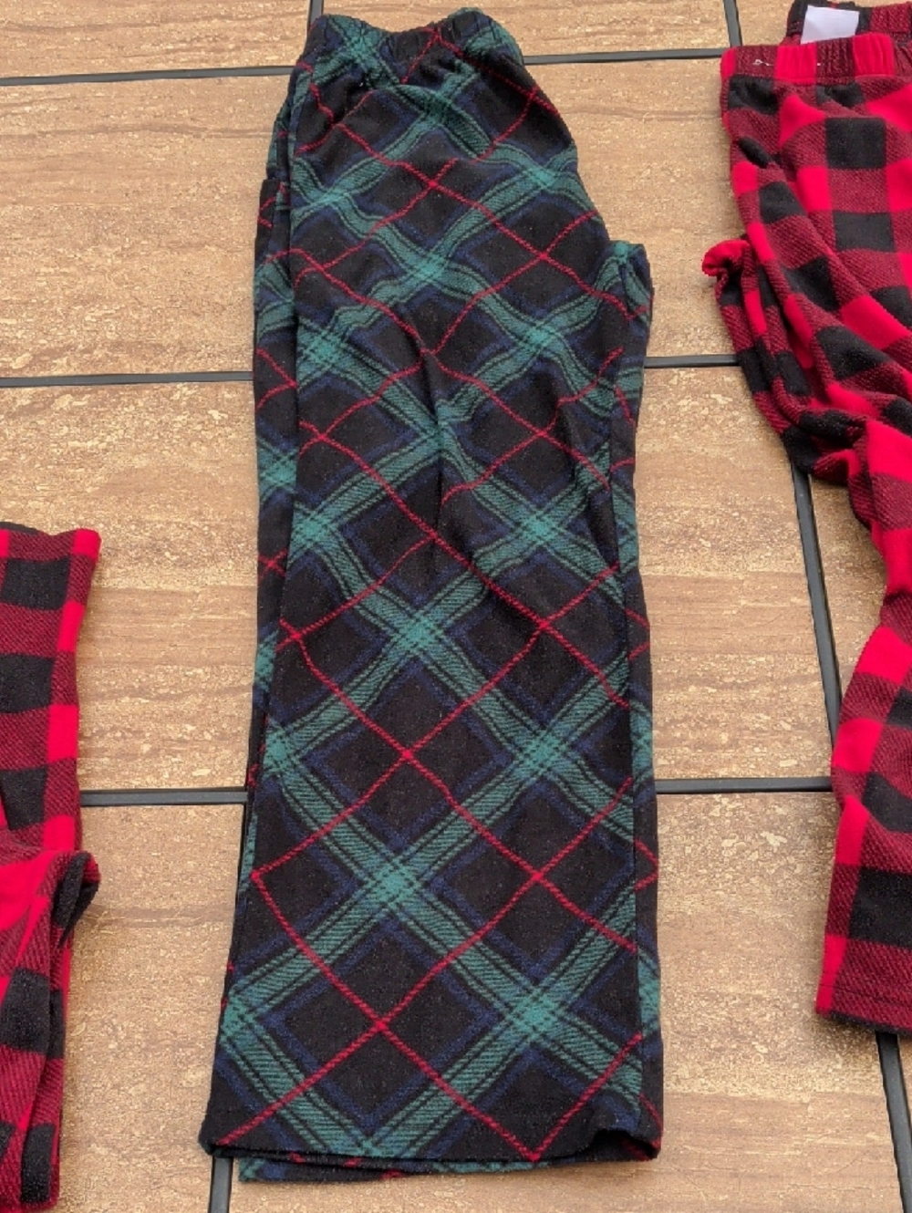 Wondershop Kids Mixed Pajama Bottoms - Red, Black, Gray, Green, Yellow - Picture 6 of 7